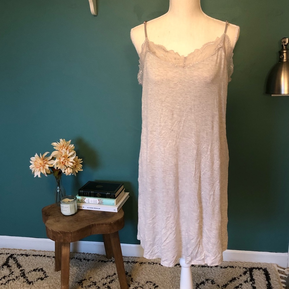Grey Night Dress
